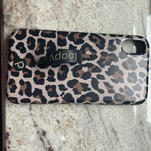 Loopy Leopard case for iPhone XR